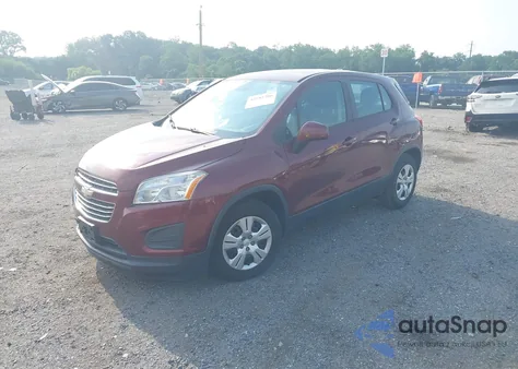 2016 Chevrolet Trax 1Ls from USA, damaged, VIN 3GNCJKSB6GL263554
